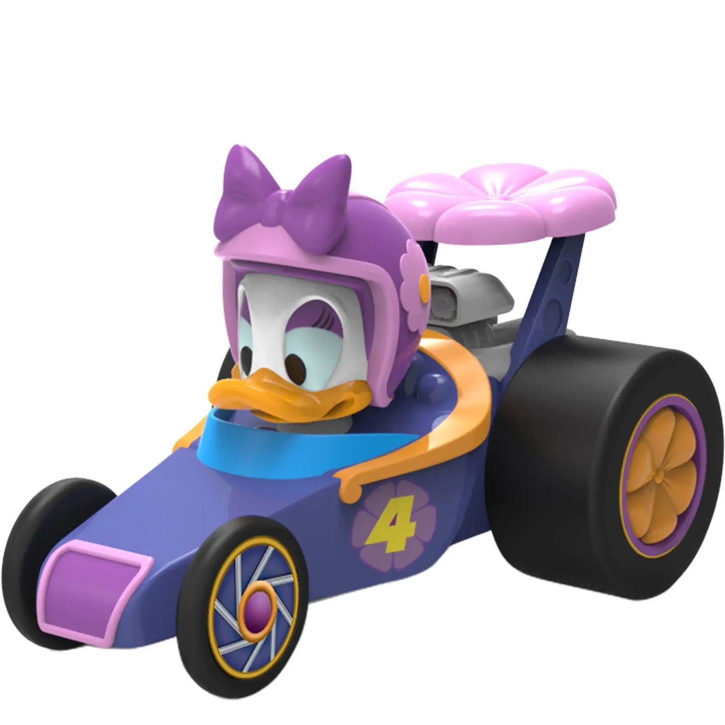 Mickey Minnie Donald Duck Daisy Goofy new cute fun creative cartoon fall-resistant inertia boost car children's educational toy