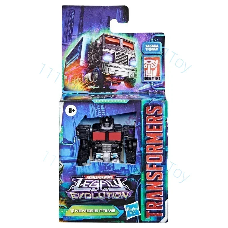 In Stock Hasbro Transformers Classic Toys Legacy Evolution Core Nemesis Prime Action Figure Robot Toy Collectibles Gifts Hobbies