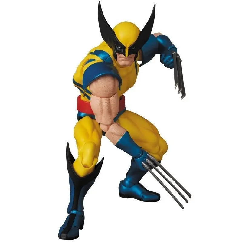 In Stock Ct Toys Mafex 096 Manga Version Wolverine Action Figure Ct Toys Logan Classic Battle Suit Marvel Mobile Figurine Model