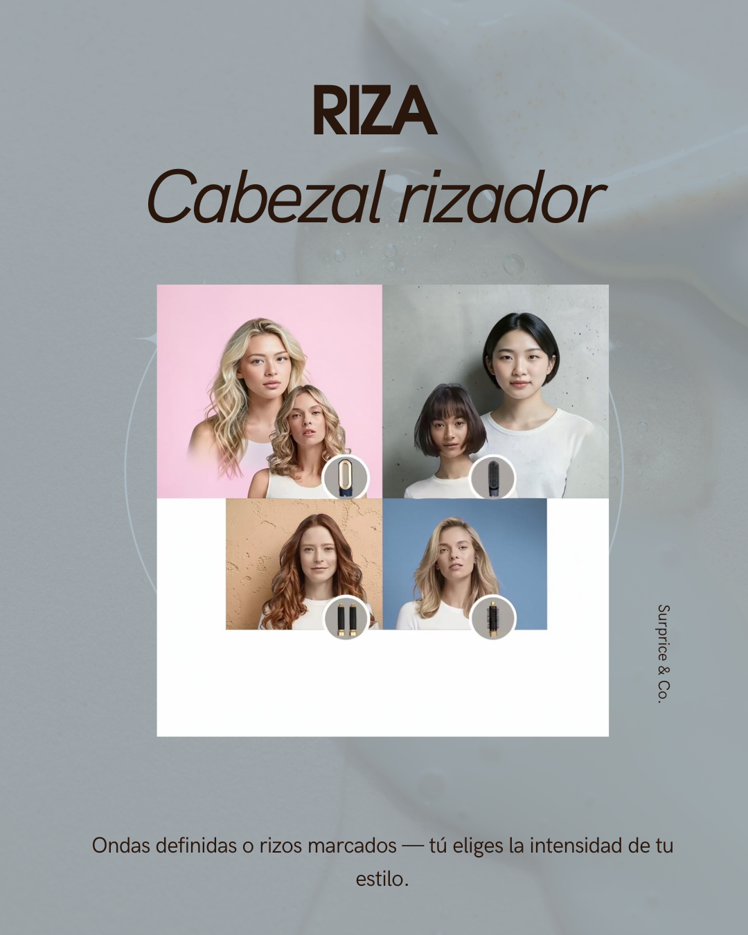 Velvet Styler — 5 en 1, Alisa, Riza y Da Volumen