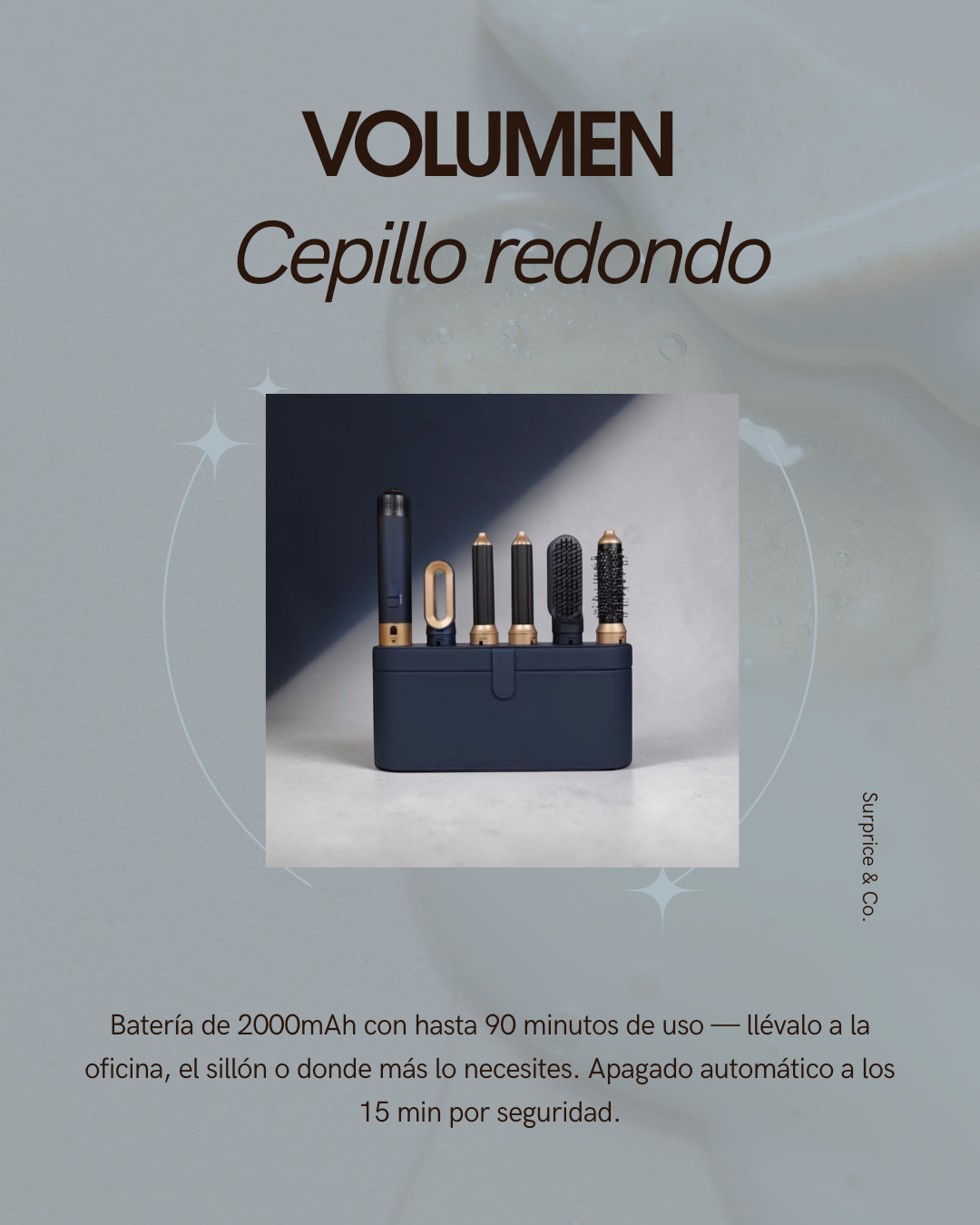 Velvet Styler — 5 en 1, Alisa, Riza y Da Volumen