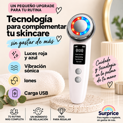 Masajeador Facial Térmico Efecto Antiedad