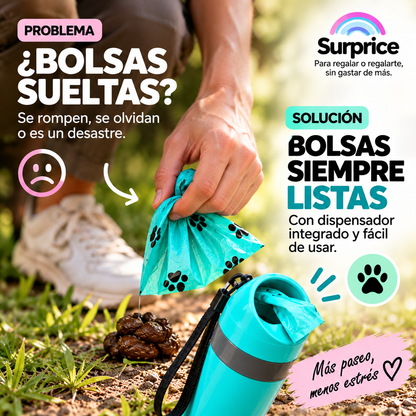 Recogedor Portátil de Excrementos para Mascotas