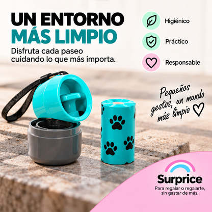 Recogedor Portátil de Excrementos para Mascotas