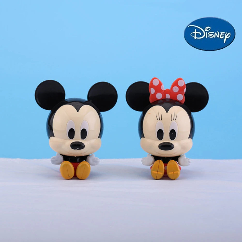 Disney Mickey Mouse Minnie Mouse Kawaii Toy Model Kids Cake Decoration Cute Figure Doll Gift for Kids Holiday birthday gift toy