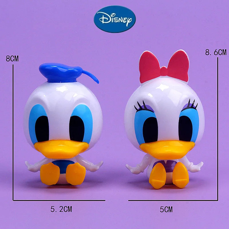 Disney Mickey Mouse Minnie Mouse Kawaii Toy Model Kids Cake Decoration Cute Figure Doll Gift for Kids Holiday birthday gift toy