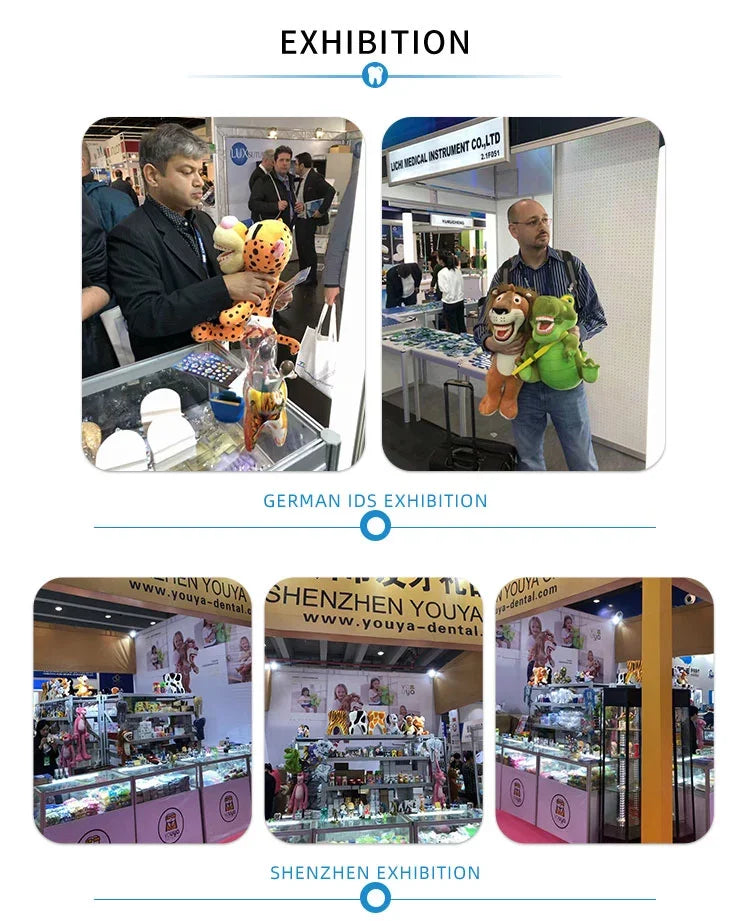 Dental Plush Toys With Teeth Model Toothbrush For Kids Children Stuffed Animals Dentist Soft Dolls   Dentistry Accessories Gifts