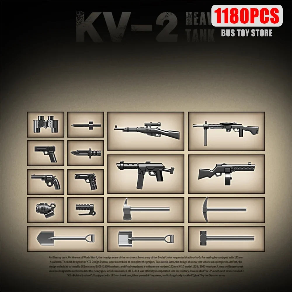 Germany Series Leopard Medium Tank G Late   Tank Military Series WW2 Tank Building Blocks  Bricks Model Set Toys for Kids Gifts