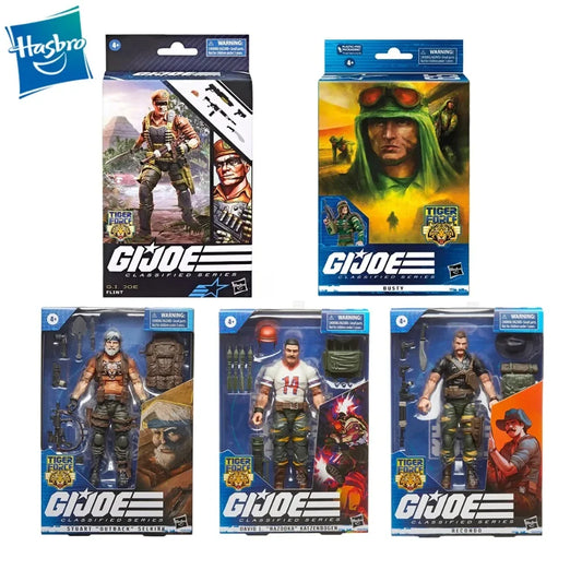 Original Hasbro G.I. Joe Classified Tiger Force Series Outback Bazooka Anime Action Figure  Collectible Toys Doll Holiday Gifts