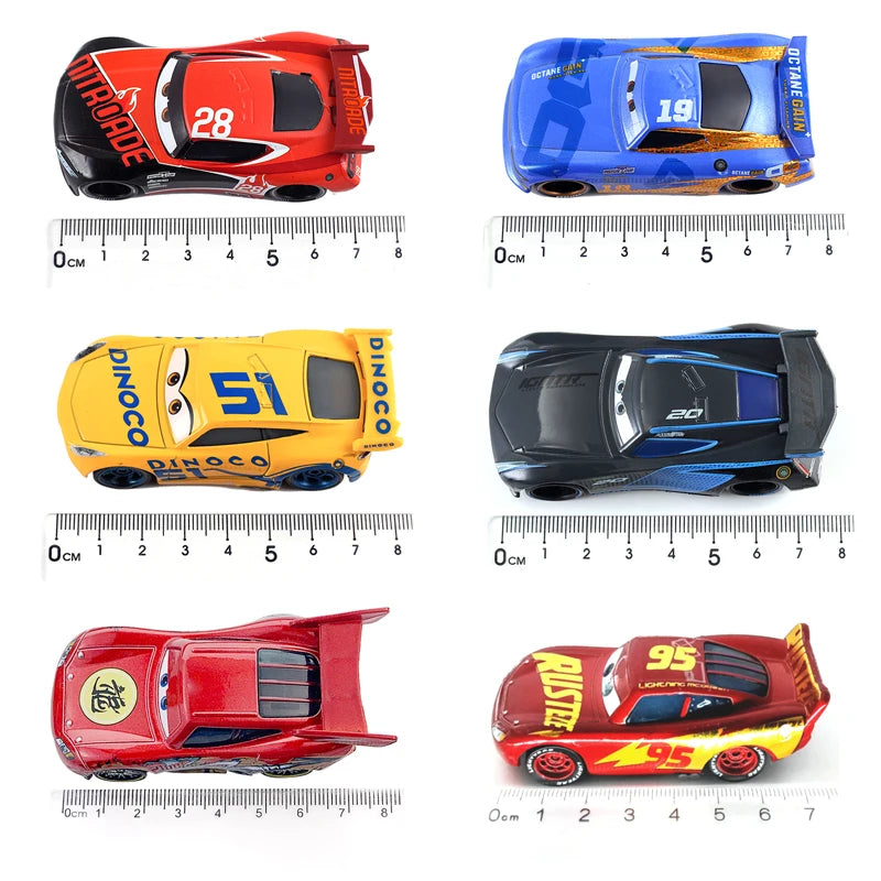 Cars Disney Pixar Car 2 3 Alloy Car Lightning McQueen Jackson Storm Mack Sally Truck Diecast Model Toy Children Birthday Gift