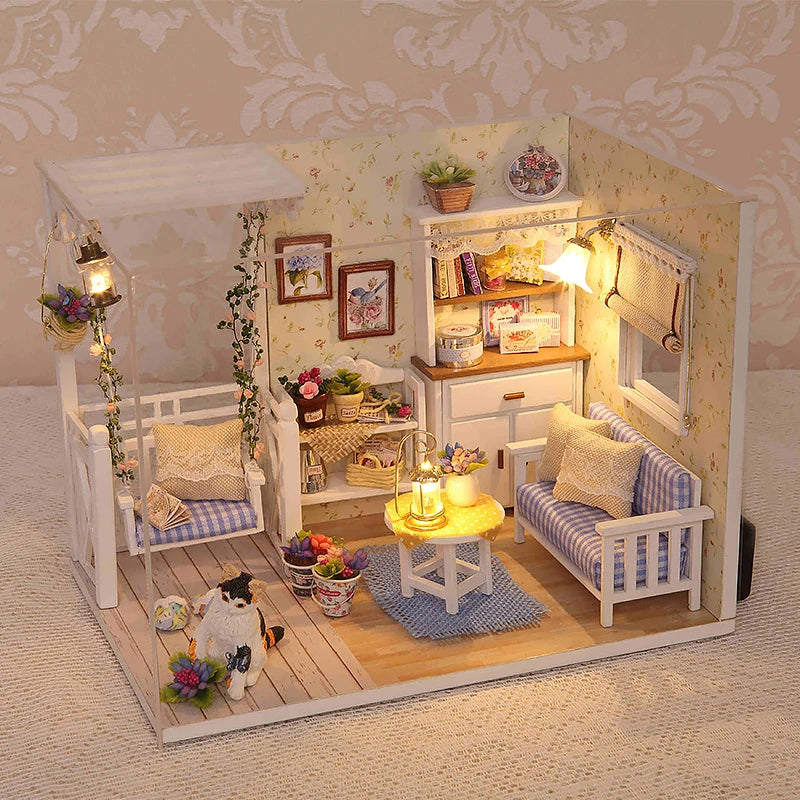 Kit Mini Casa DIY 3D – Regalo Creativo para Armar y Decorar