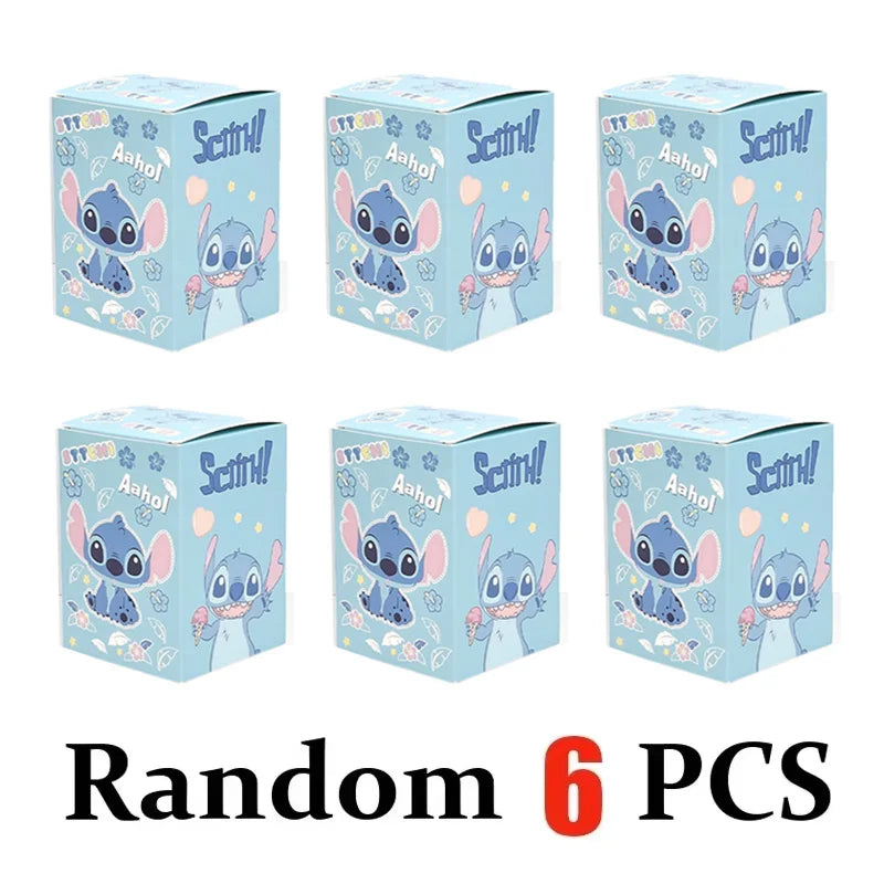 Disney Mickey Mouse And Friends Pumpkin Series Blind Box Cute Cartoon Stitch Mickey Figures Halloween Surprise Gifts For Kids