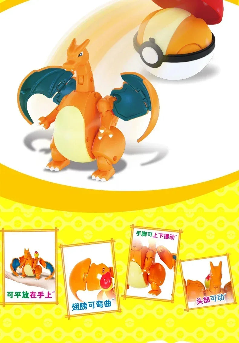 Pokemon Ball Variant Toys Model Pikachu Jenny Turtle Pocket Monsters Pokemones Action Figure Toys Children boy girl Gifts toy