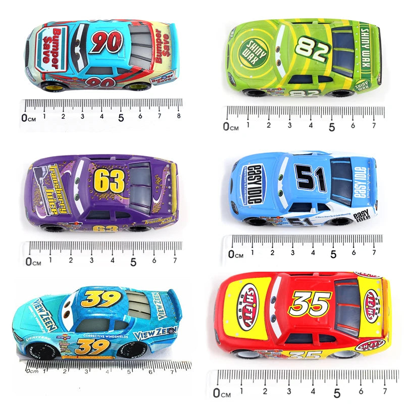 Cars Disney Pixar Car 2 3 Alloy Car Lightning McQueen Jackson Storm Mack Sally Truck Diecast Model Toy Children Birthday Gift