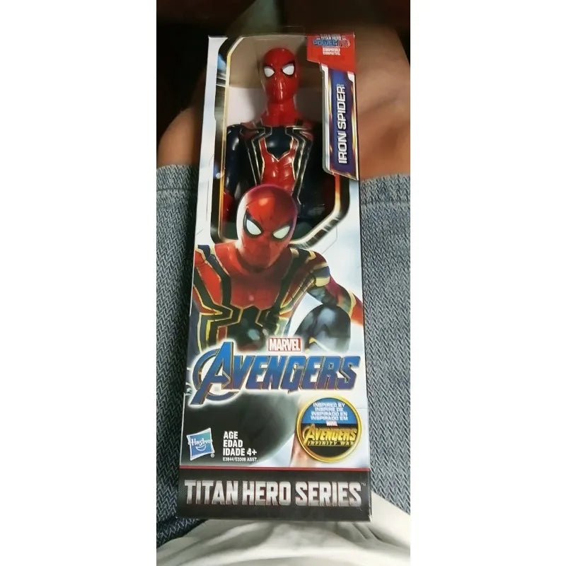 Hasbro MAPVEL 12 Inch Steel Spider Hero Doctor Venom Joint Mobile Doll Figure Model Ornament Toy Collection Gift