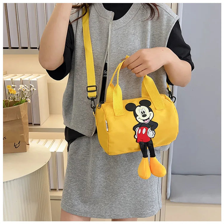 Disney New Plush Bag Cartoon Oxford Fabric Backpack Kindergarten Baby's Schoolbag Casual Small Backpack  holiday birthday gift