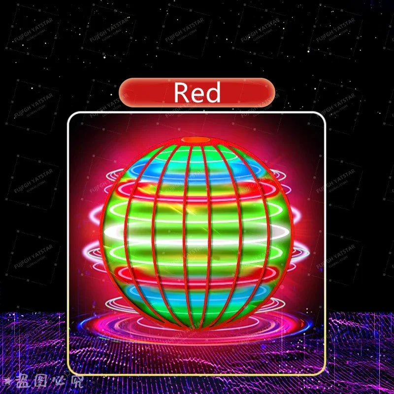 Bola Voladora LED Mágica – Juguete Interactivo Recargable