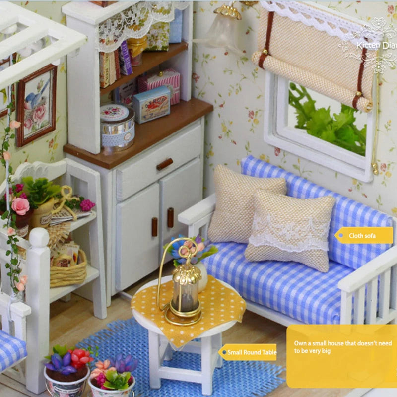 Kit Mini Casa DIY 3D – Regalo Creativo para Armar y Decorar