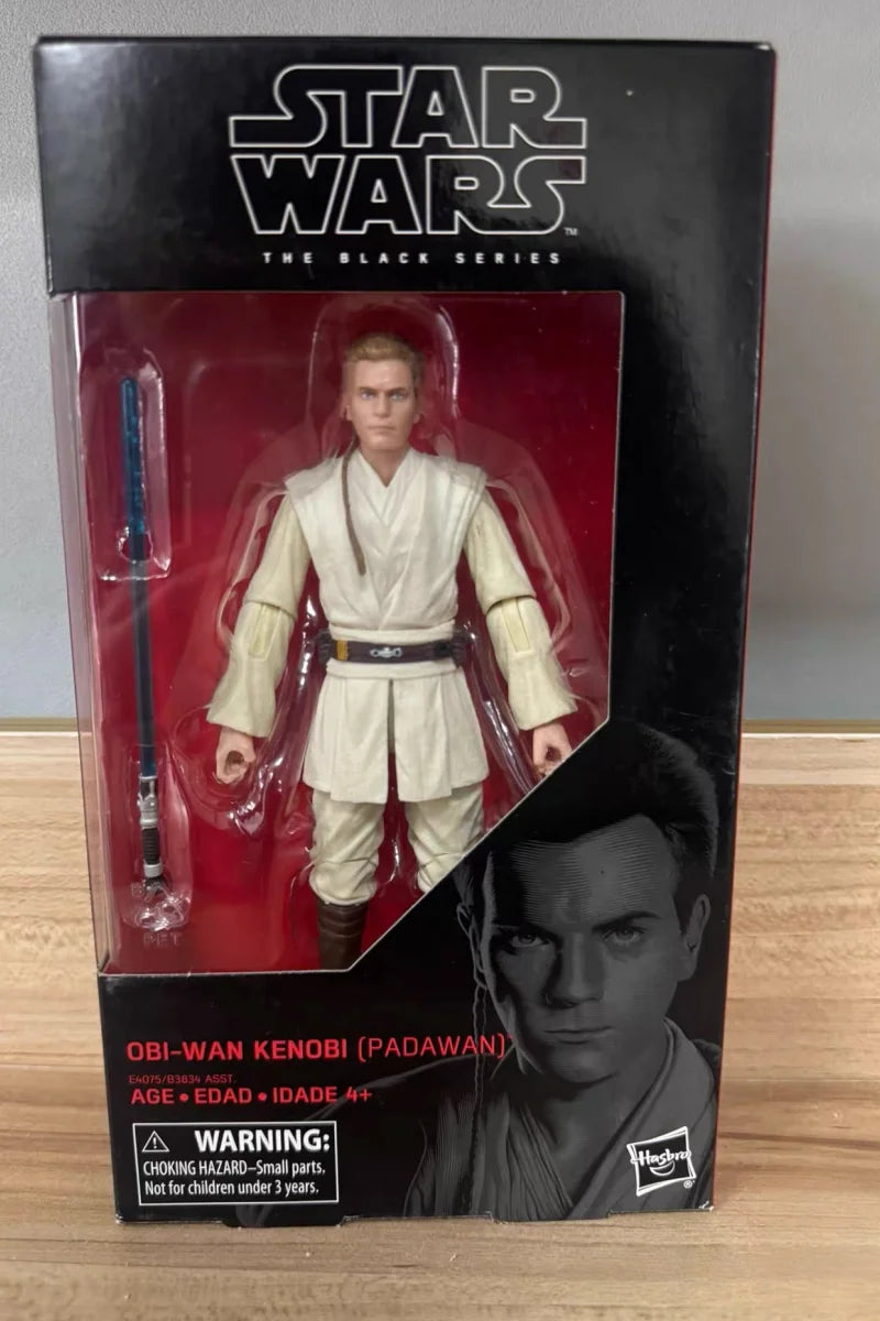 Hot Original Hasbro Star Wars The Series 6inch Mace Windu Darth Vader Collectible Action Figure Toy For Children Christmas Gifts