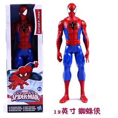 Original Hasbro The Avengers Marvel Anime Figure Thanos Captain America Iron Man Spider-Man Venom Action Figure Dolls Toys