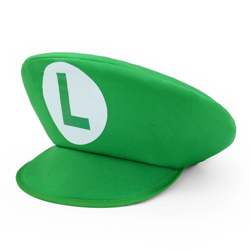 Super Mario Brothers Mario Child Hat and Mustache for Cosplay Costume