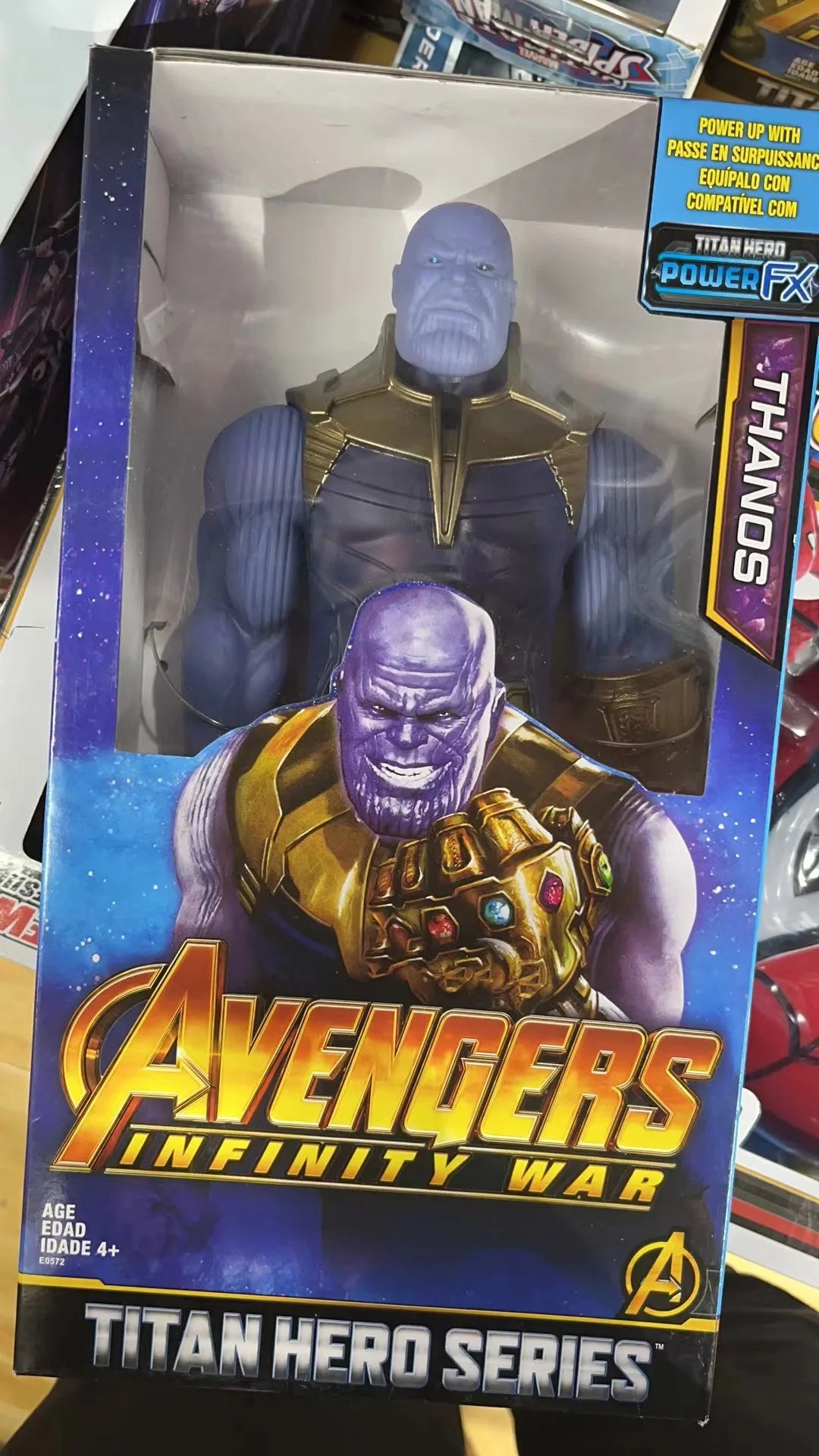 Original Hasbro The Avengers Marvel Anime Figure Thanos Captain America Iron Man Spider-Man Venom Action Figure Dolls Toys