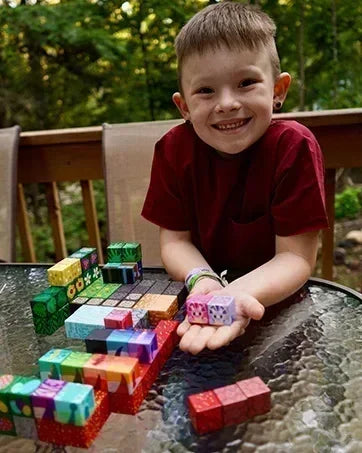 Magnetic Building Blocks Kid Toys Magnet Cube Set Mine World for Age 3+ Boys Girls DIY Model Children Magnets Toys Sensory Gifts