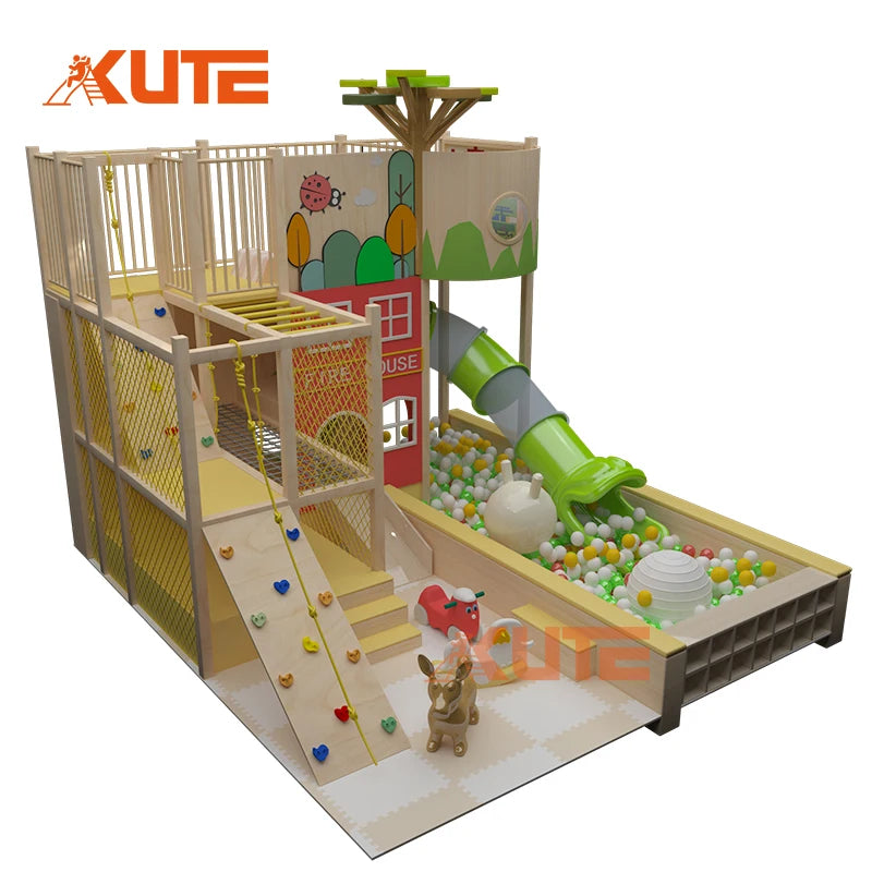 New Style Custom Soft Indoor Playground Equipment Children Baby Climb Toys Toddler Plastic Sets Amusement Park Slide Swing