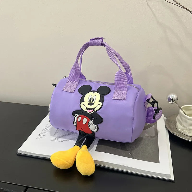 Disney New Plush Bag Cartoon Oxford Fabric Backpack Kindergarten Baby's Schoolbag Casual Small Backpack  holiday birthday gift