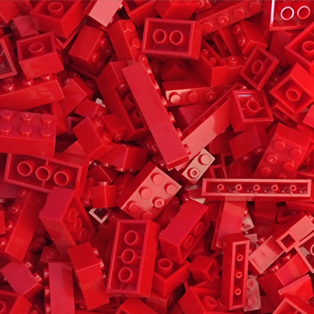 125/250g Building Blocks Bulk Set City Classic Bricks Colorful Assembly DIY Creative Toy Educational Interactive Toy for Kids