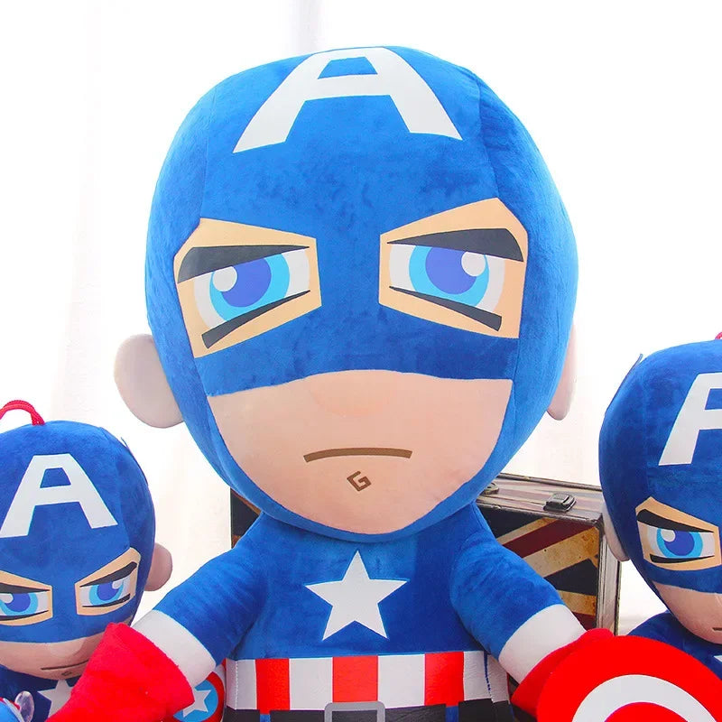 27cm Man Spidermaned Plush Toys Movie Dolls MarvelAvengers Soft Stuffed Hero Captain America Iron Christmas Gifts for Kids