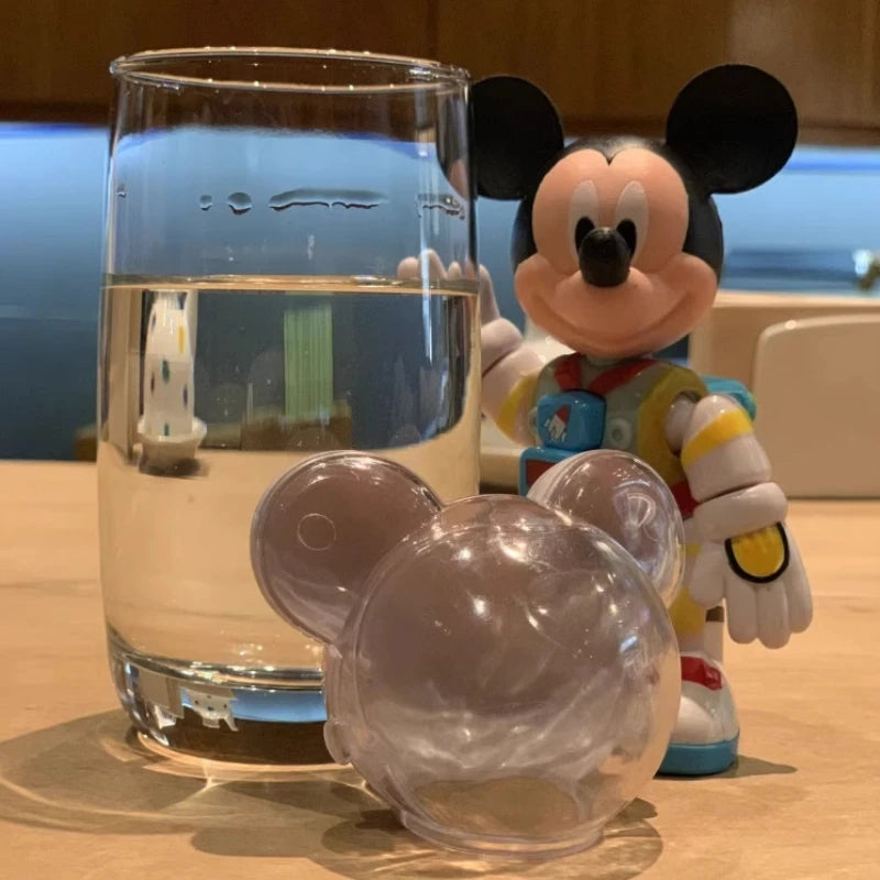 13cm Disney Mickey Space Doll Ornaments Toys Astronaut Cartoon Helmet Detachable Desktop ornaments Kids Birthday Christmas Gifts