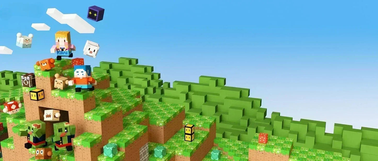 Magnetic Building Blocks Kid Toys Magnet Cube Set Mine World for Age 3+ Boys Girls DIY Model Children Magnets Toys Sensory Gifts