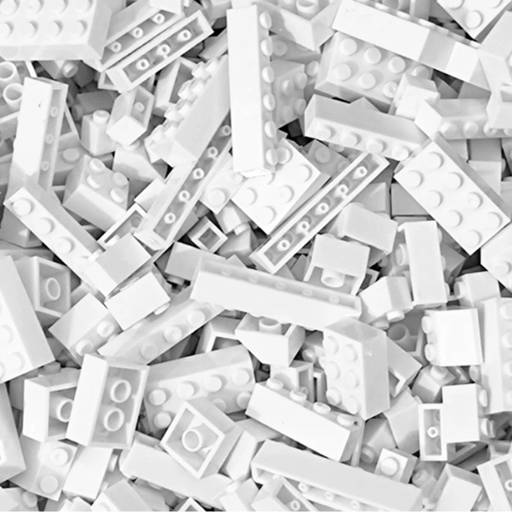 125/250g Building Blocks Bulk Set City Classic Bricks Colorful Assembly DIY Creative Toy Educational Interactive Toy for Kids