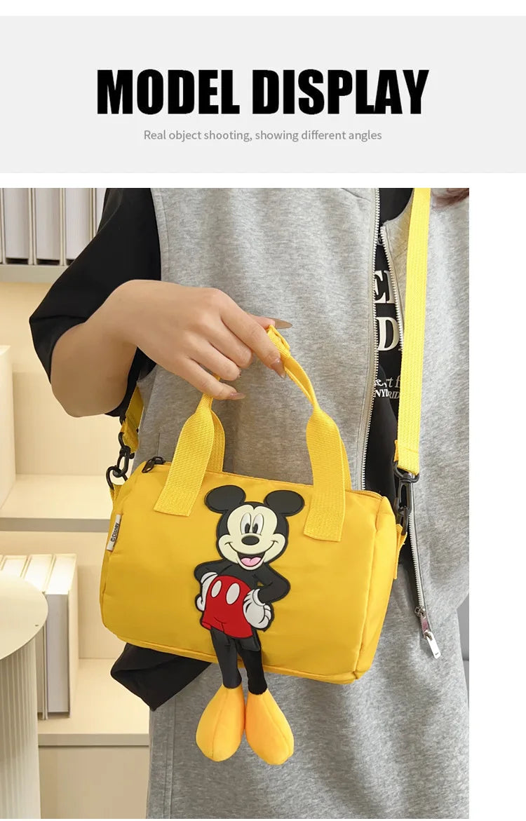 Disney New Plush Bag Cartoon Oxford Fabric Backpack Kindergarten Baby's Schoolbag Casual Small Backpack  holiday birthday gift