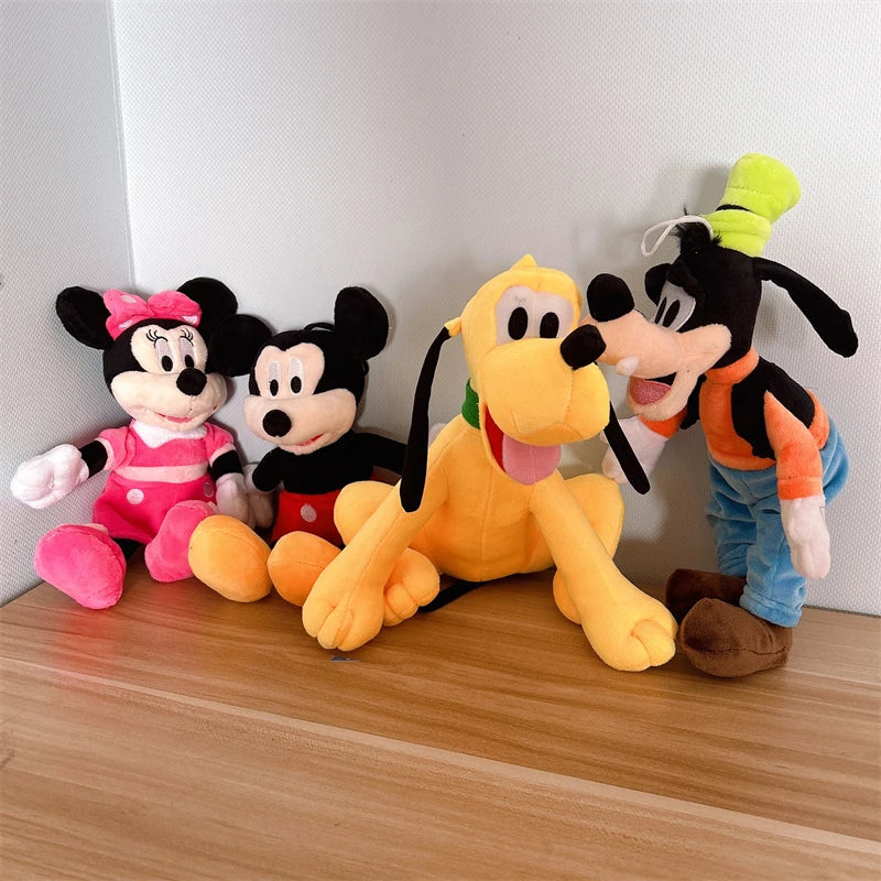 Lovely Pluto Donald Duck Stuffed Anime Goofy Doll Minnie Mickey Mouse Plushies Movie Figure Plush Toy Pillow Birthday Gift Girl