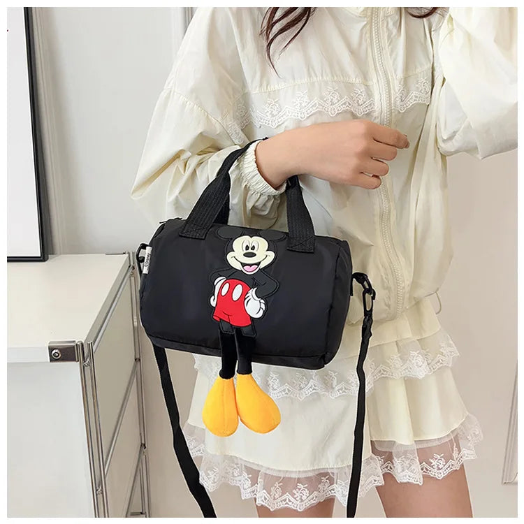 Disney New Plush Bag Cartoon Oxford Fabric Backpack Kindergarten Baby's Schoolbag Casual Small Backpack  holiday birthday gift