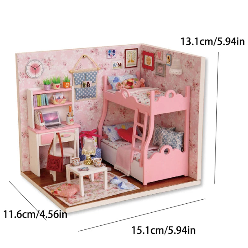 Kit Mini Casa DIY 3D – Regalo Creativo para Armar y Decorar