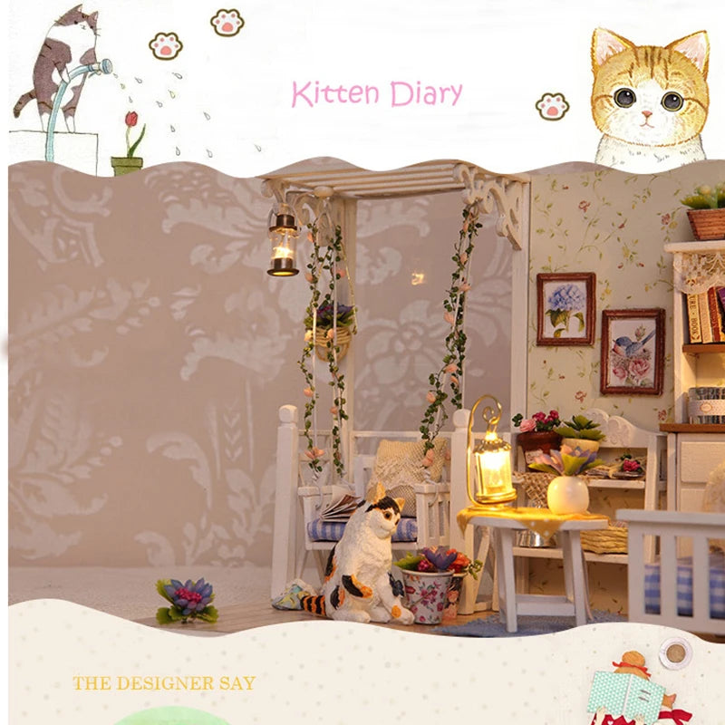 Kit Mini Casa DIY 3D – Regalo Creativo para Armar y Decorar