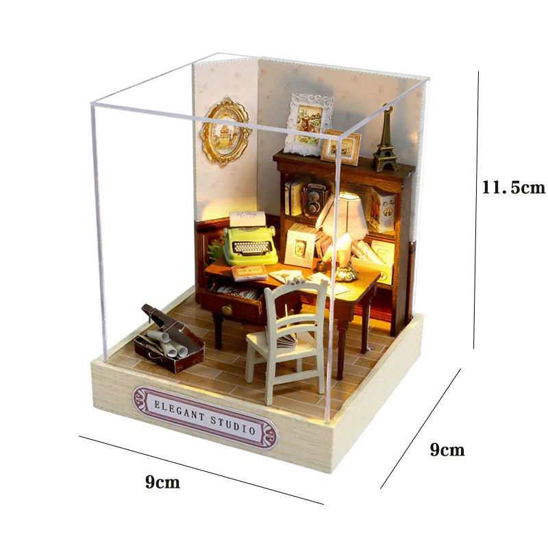 Kit Mini Casa DIY 3D – Regalo Creativo para Armar y Decorar