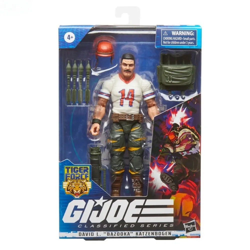 Original Hasbro G.I. Joe Classified Tiger Force Series Outback Bazooka Anime Action Figure  Collectible Toys Doll Holiday Gifts