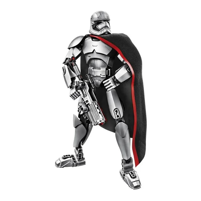 Space Wars Buildable Figure Stormtrooper Darth Vader Rey Kyle Ren Luke Skywalker Figure Toys Building Block Compatible With Lego