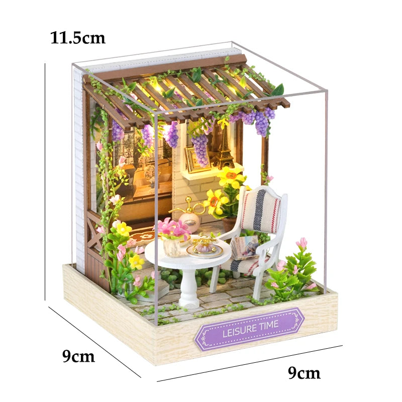 Kit Mini Casa DIY 3D – Regalo Creativo para Armar y Decorar