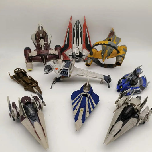 Star Wars Spaceship Fighter Aircraft Several Flight Vehicle Molds Genuine Bulk Goods Have Defects Model Doll Action Figure