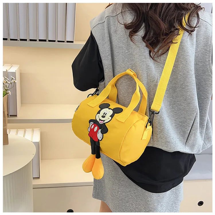 Disney New Plush Bag Cartoon Oxford Fabric Backpack Kindergarten Baby's Schoolbag Casual Small Backpack  holiday birthday gift