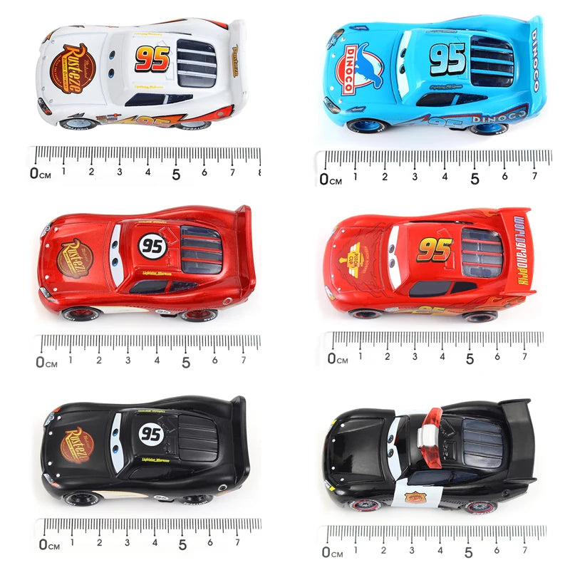 Cars Disney Pixar Car 2 3 Alloy Car Lightning McQueen Jackson Storm Mack Sally Truck Diecast Model Toy Children Birthday Gift