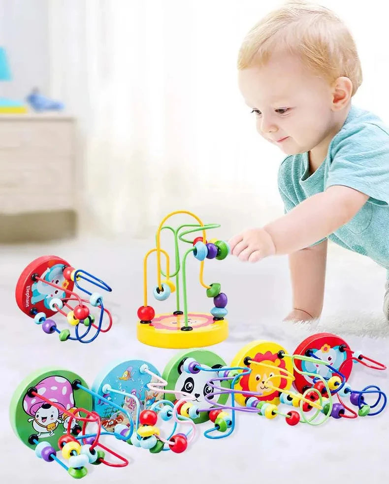 Montessori Educational Toys Wooden Child Development Games 3 Years Kids 3D Wooden Puzzles Baby Learning Toy Child Puzzle Game