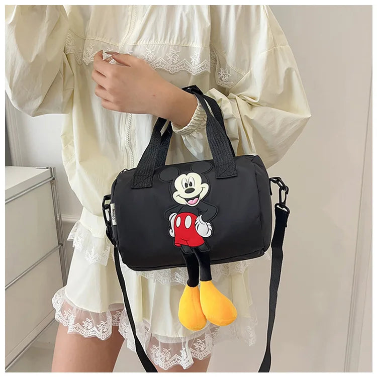 Disney New Plush Bag Cartoon Oxford Fabric Backpack Kindergarten Baby's Schoolbag Casual Small Backpack  holiday birthday gift