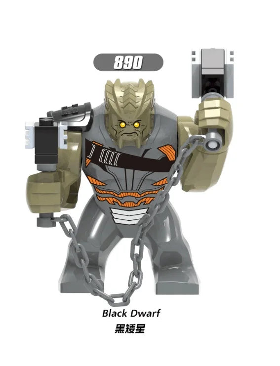 Marvel Superhero Anime Doll Building Blocks Venom Massacre Symbiosis, Spider Man Deadpool Wolverine Couple Gift Toy