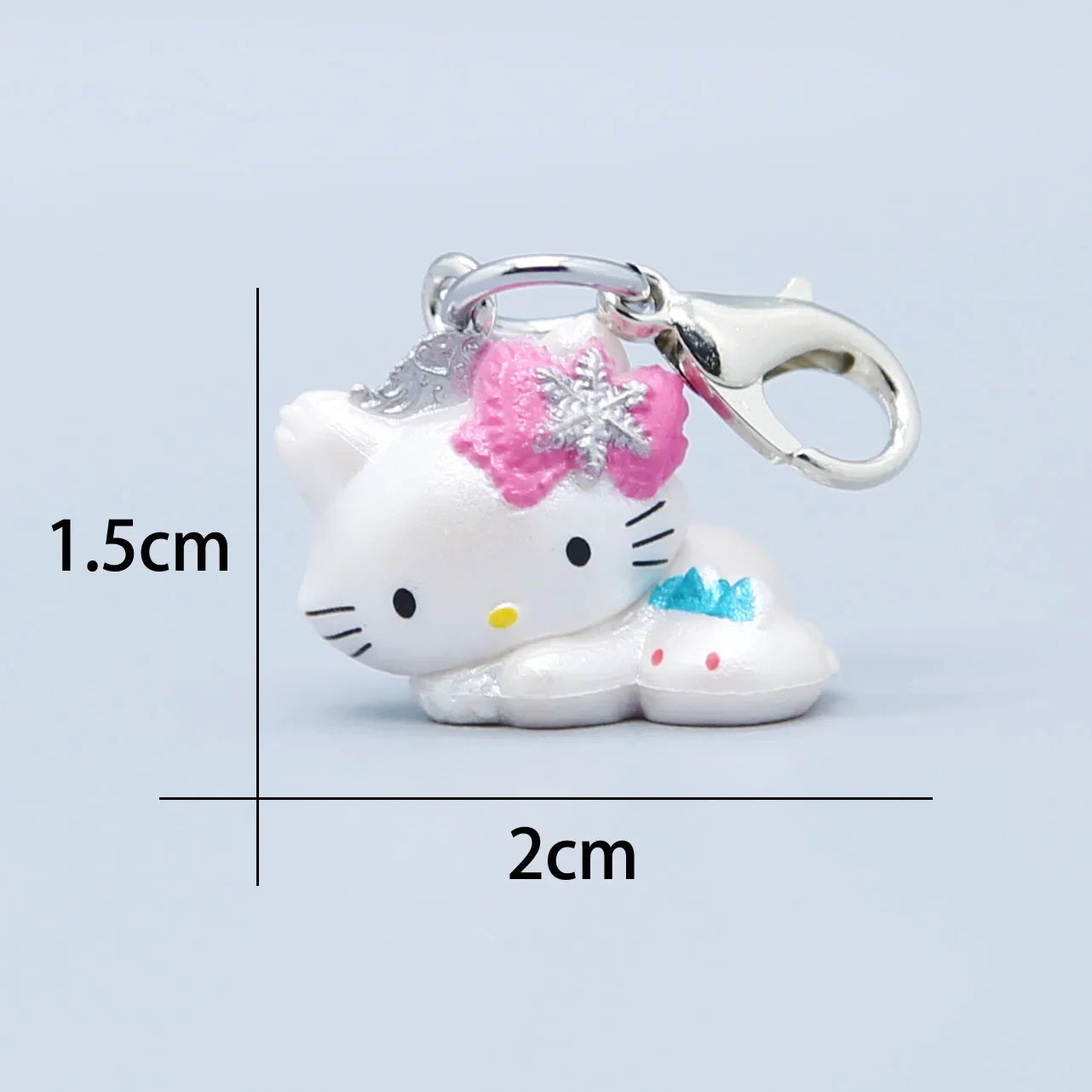 New Hello Kitty Kawaii Mini Doll Keychain Anime Kuromi Sanrios Decor Car Key Ring Pendant Creative Fashion Hanging Gifts Toys